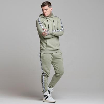 China 2021fall breathable men's sweatpants and hoodie set sports suit for men gym wear men's sportswear for sale