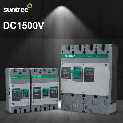 China Solar PV System Suntree / OEM 63A 100A 125A 630A 3P 4P MCCB DC DC Molded Case Circuit Breaker Netting for sale