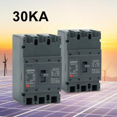 China 800V 1000V AC electrical breakers switch circuit breaker mccb overload protector up to 800A 30ka/30ka/12ka for sale