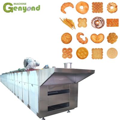 China Commercial Automatic Factory Sandwich Cookie Making Machine for sale