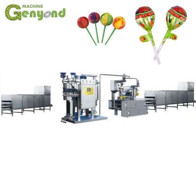 China Automatic Flat CANDY Lollipop Making Machine Production Line Machine for sale