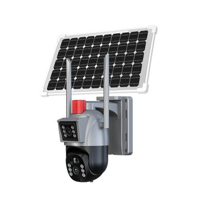 China 1080p Solar Security Camera with 360 Panoramic View Solar Camera Security Monitor for sale