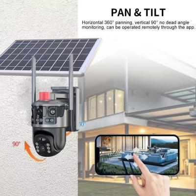 China Solar Powered Security Camera with Remote Viewing via Smartphone Solar Power Camera for sale