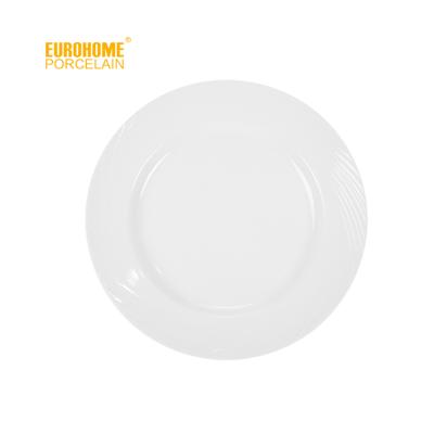 China Eurohome Sustainable Healthy Durable Fine Bone China Serving Ware / 8 Inch Dish FW001 for sale