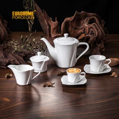 China Eurohome Disposable Porcelain Supplier Wholesale Hotel Restaurant Ceramic Porcelain for sale