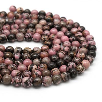 China Fashionable DIY Beads Wholesale Gemstone Round Loose 4mm 6mm 8mm Natural Stone Beads For DIY Bracelet Jewelry Making for sale