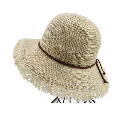 China Chinese character big brim floppy felt straw sun protection hat for sale