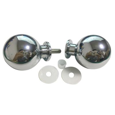 China Best Price Modern High Quality Bathroom Round Stainless Steel Glass Door Handle for sale