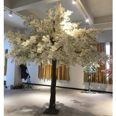 China Plum Blossom Tree 8Ft Eco-friendly Fake Flower Tree Cherry Tree for sale