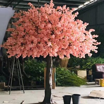 China 2meter eco-friendly pink cherry blossom centerpieces for table flower tree for sale