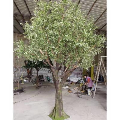 China Olive Tree Olive Tree Indoor Artificial Minimalist Olive Tree Artifecial Decorative for sale