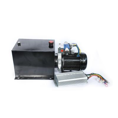 China DC Brushless Double Acting Hydraulic Power Pack Micro Unit For Lift 1.7L for sale