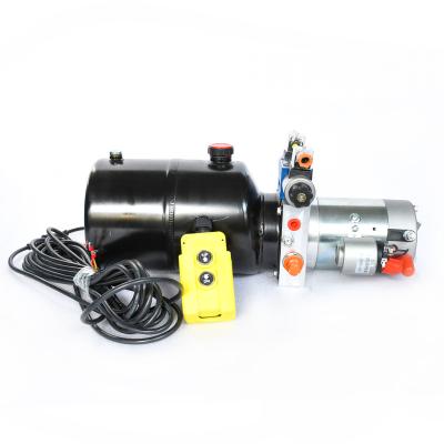 China cheap price 24v 12v double acting dc hydraulic power pack units 1.7L from china manufacturer for sale