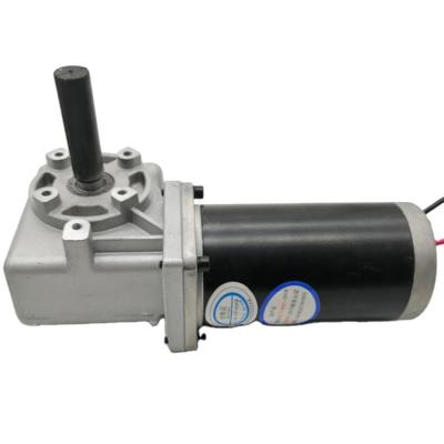 China high quality drip proof 24v dc motor with gearbox for tarpaulin truck for sale