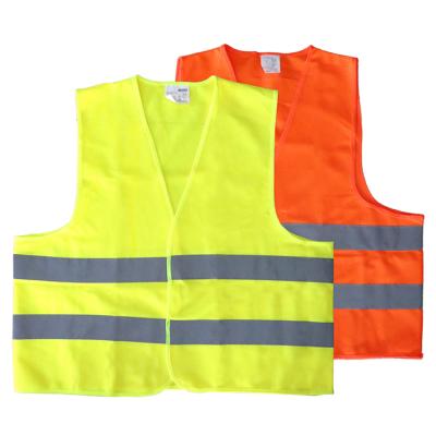 China 100% Polyester Fabric EN ISO 20471 Class 2 Hi-strength Safety Reflective Vest 100% for sale