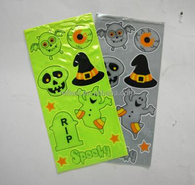 China Free Reflective Waterproof+Eco-friendly Halloween Stickers For Kids For Bicycle for sale