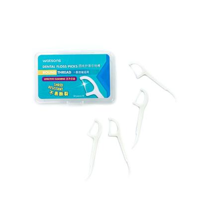 China Wholesale high quality cheap pick price deep clean floss y-shape back teeth dental floss pick smooth floss picks dental floss pick cheap price for sale