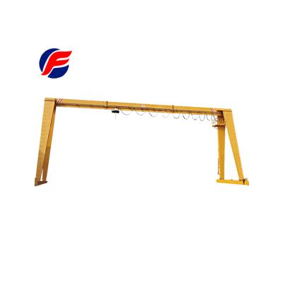 China Gantry Crane Electric Hoist Single Girder Overhead Crane Lifting Construction Crane for sale