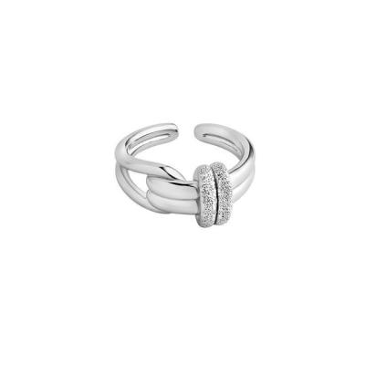 China 2022 New Design Sterling Silver Wholesale Rings Adjustable Ring Romantic Open CZ Stone Ring For Women for sale