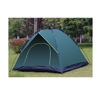 China Durable Waterproof Durable 3-4 Person Automatic Outdoor Waterproof Camping Tent Diagonal Bracing Type for sale