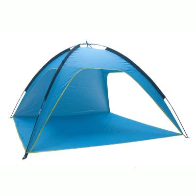 China Diagonal tying type high efficiency sunscreen park rest beach play and double poles fishing ventilated tent outdoor camping tent for sale