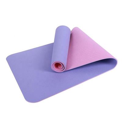 China Wholesale Cheap Eco-friendly Yoga Exercise Foam Band Yoga Mat For Beginner Fitness Sports Double Color Yoga Mat for sale