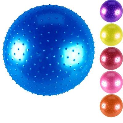 China Yoga Exercise Wholesale Muti Color Yoga Ball PVC Massage Ball Protruding Point Massage Ball for sale