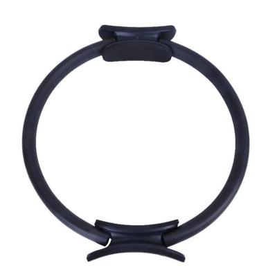 China Yoga exercise black pilates circle ring yoga ring fitness equipment home pilates ring for yoga sports for sale