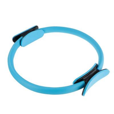 China Blue Yoga Exercise Latest Style Yoga Pliate Rings Body Stretch Exercise Yoga Pilates Ring for sale