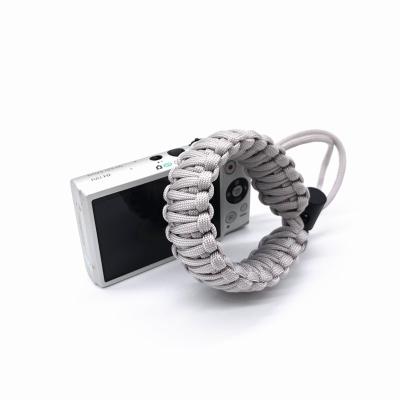 China Cameras free shipping increasing security paracord 550 outdoor camera wrist strap adjustable wrist strap for small camera for sale