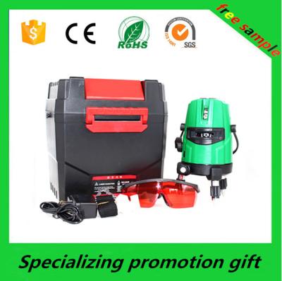 China 3 Beam Green Line Rotary Self Leveling Laser Level With Battery for sale