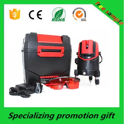 China Red / black ABS case Self leveling Laser Level 650nm / 635nm 5m±1mm for sale