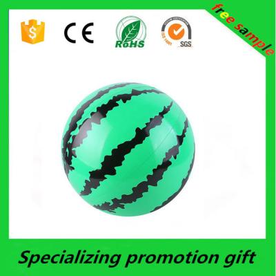 China Promotional Outdoor Essential Products , Watermelon Personalized Beach Balls for sale