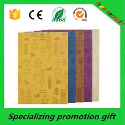 China 100 Pages 25K Smoothly Write Imitation Leather Notebook With Imprinting for sale