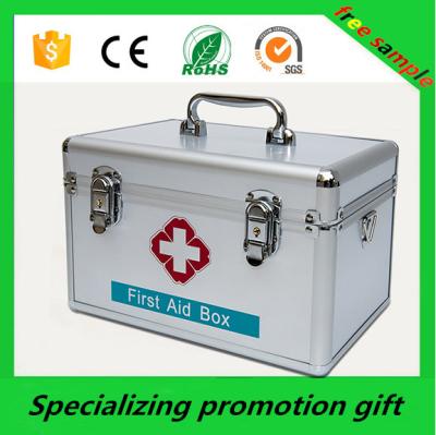 Chine Kit promotionnel de premiers secours d'alliage d'aluminium de trousses à outils de secours de ménage à vendre