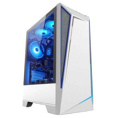 China No IPASON 10th Gen i5 10400F/GTX1650/GTX1660S 16GB 480G Desktop Computer Battlefield S5 SSD Assembly Desktop Machine For Game PC for sale