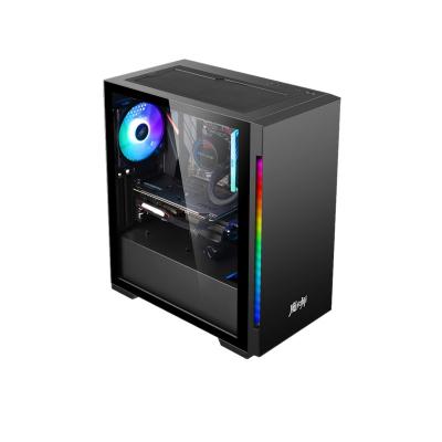 China AMD R5 5600G (6 Core up to 3.9GHz 7nm) 8GB 500GB Metal Gaming SSD M.2 8GB 3200MHz Gaming Desktop PC for sale