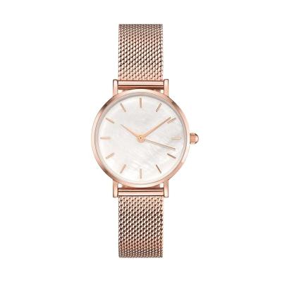 China Non-specific Mesh Strap Women Eye Rose Gold Color Ladies Dress Eyes Custom Logo Water Resistant OEM Factory for sale