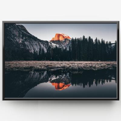 China New Classic/Postmodern Wall Art Photography Half Dome Sunset Nature Landscape Canvas Prints Minimalist Mountains For Home Decor for sale