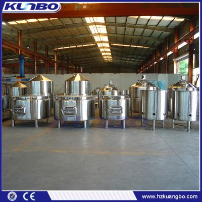 China KUNBO Beer Brewing Stainless Steel Wine Barrel Wine Making Kits Brewery Manufacturing Unit for sale