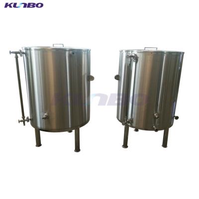 China Beer Brew KUNBO Copper Material Tank And Lauter Tun Electric Brew Kettle 65 Gallon 300L for sale