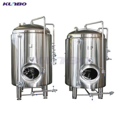 China KUNBO Beer Brew Beer Brewing Cold Water Liquid Tank 500 - 4000L for sale