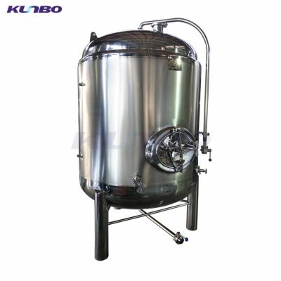 China 304 Or 316 Stainless Steel KUNBO 304 316 Stainless Steel Material 250 Gallon Beer Tank Bright for sale