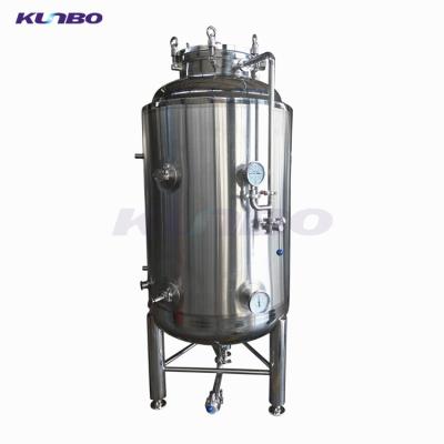 China Hotels KUNBO 304 316 200L 2BBL BRITE tank alcohol storage tank for beer for sale