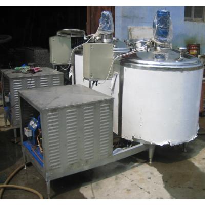 China food & beverage factory milk cooling tank price for sale