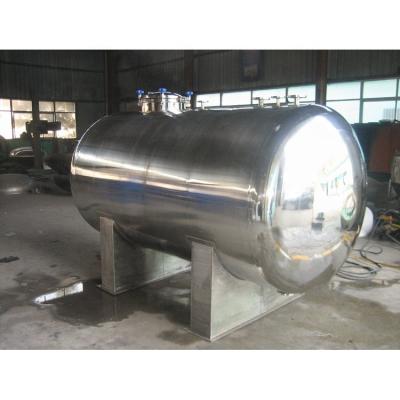 China food & Beverage factory stainless steel water pressure tank price for sale for sale