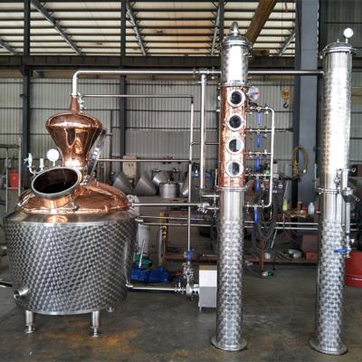 China Hotels KUNBO Alcohol Home Equipment Distillation Brewing Distillation Equipment for sale