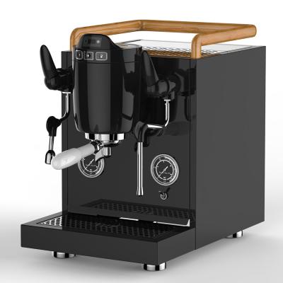 China Het elektrische Commerciële de Meter van de de Machine550ml Latte Stroom van de Koffiecappuccino Plaatsende Brouwen Te koop