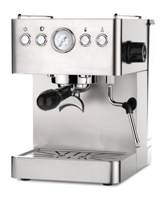 China De Koffiemachine 1.7L Afneembare 220V van het Corrimahuishouden met Drukmaat Te koop