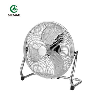 China Lower Noise Classic Summer Electric Powerful Wind Swing 30 Cm 12 Inch Floor Fans Retro for sale